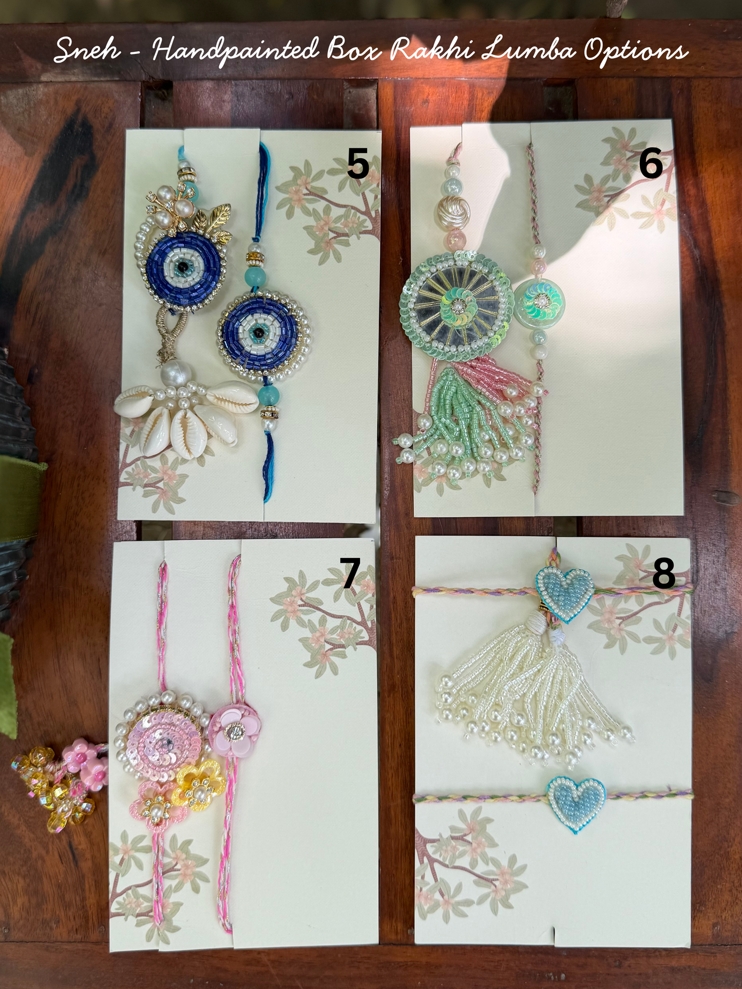 Sneh - Handpainted Rakhi Gift Box
