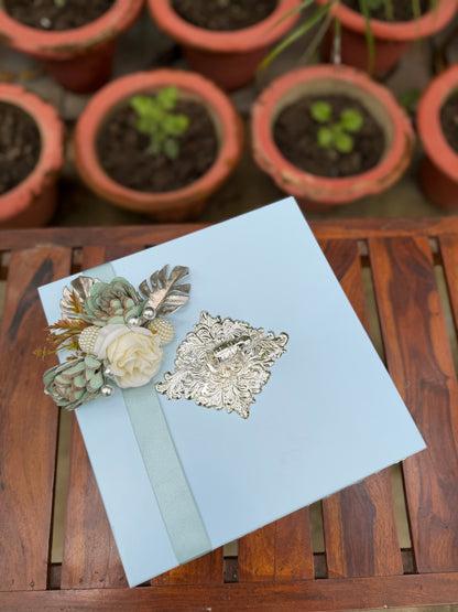 Mayura - Enamel Dry Fruit Box