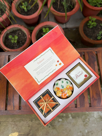 Bahaar - Marigold Candle Gift Set