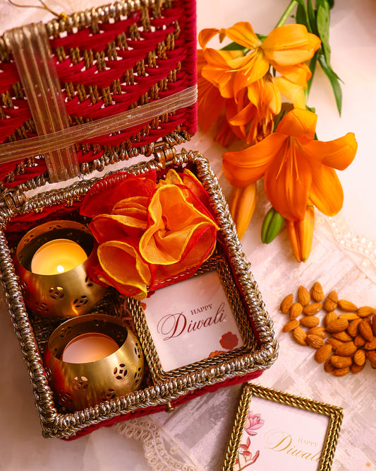 Jashn - Jaali T-Light Gift Set
