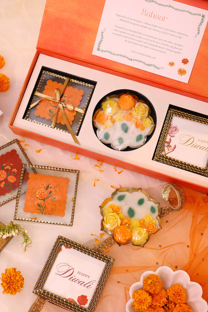Bahaar - Marigold Candle Gift Set