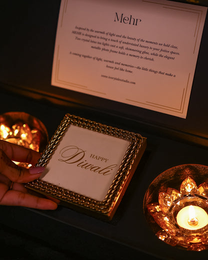 Mehr - Crystal T-Light Gift Set