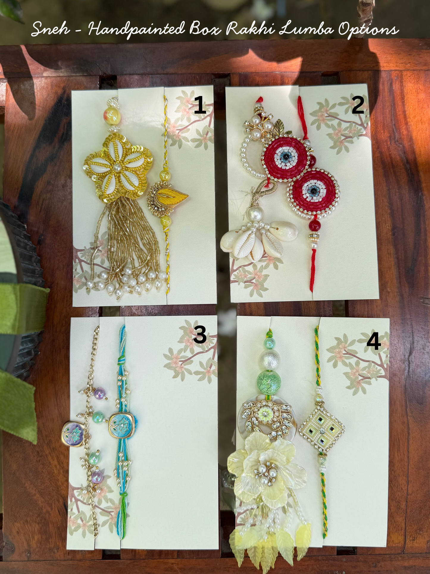 Sneh - Handpainted Rakhi Gift Box