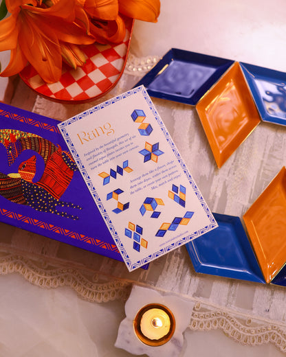 Rang - Enamel Tapas Plate Set