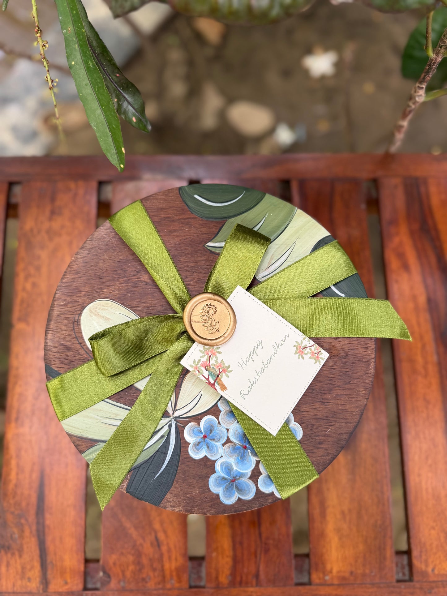 Sneh - Handpainted Rakhi Gift Box
