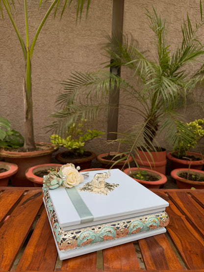 Mayura - Enamel Dry Fruit Box