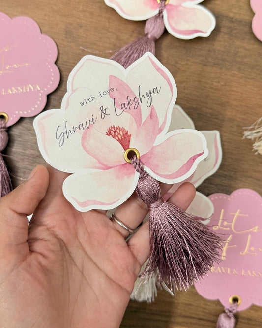 Textured Personalised Gift Tags